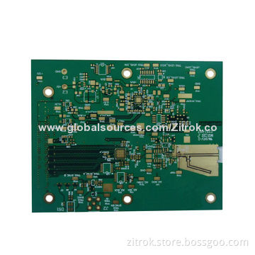 Multilayer Customized Lead-free HASL FR4 PCB, OEM Orders Welcomed